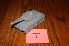 Vintage Marx Battleground Dark Gray German 351 Army Tank T - MPC, Timmee
