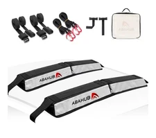 ABAHUB Inflatable Roof Rack Pads | Universal Car Carrier for Kayak & Surfboard 