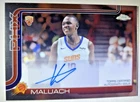 2025 Topps Chrome - Rookie Autographs Khaman Maluach RC Suns Duke
