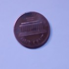 1992 Lincoln Memorial Small Cent Business Strike Philadelphia Copper BN Close/Am — photo 2
