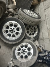 Set 4 cerchi lega Alfa Romeo 156 1997-2005 6,5JX16 5X98 ET41,5 usati (80938)