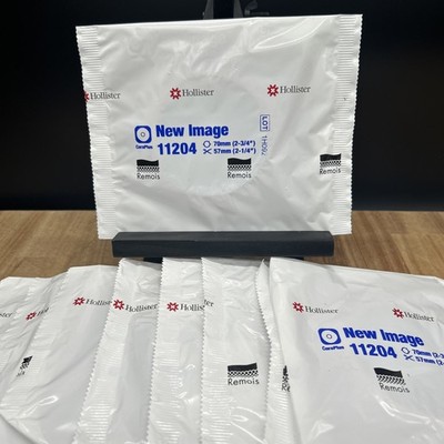 9 Hollister CeraPlus 11204 New Image 2¾'' 70mm Ostomy Barrier Pack 10, No Box