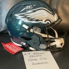 A.J. Brown Philadelphia Eagles Autographed Football Helmet BAS