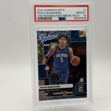 2022-23 Panini Donruss Optic The Rookies Paolo Banchero #1 Fast Break Holo (RC)