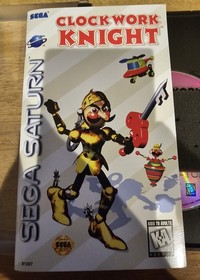 Clockwork Knight (Sega Saturn, 1995) CIB COMPLETE WITH REGISTRATION 