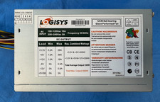 Logisys PS480E12 480W Silver PC Power Supply