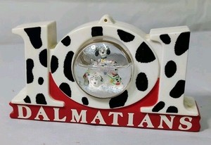 DISNEY 1996 MCDONALDS HAPPY MEAL CHRISTMAS 101 DALMATIANS SPOT CHECK SNOW DOME