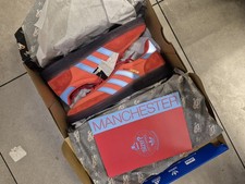Adidas Originals Size 2025 City Series 'Manchester' UK 9.5 Booklet and Poster ✅