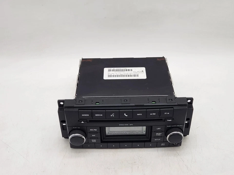 Jeep Liberty 2007-2010 receptor de pantalla de radio de audio ID RES OEM Foto 3 de 4