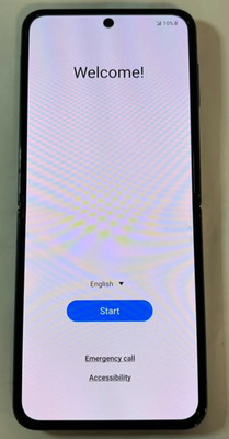 Used Samsung Galaxy Z Flip 4 5G Verizon Locked Foldable 128GB Black (Acceptable)