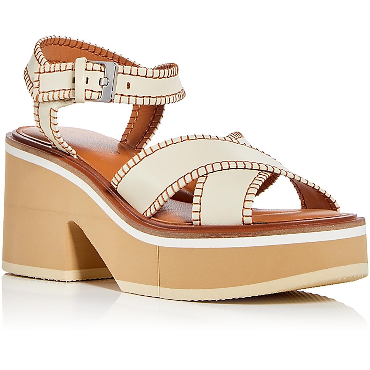 Женские босоножки на платформе Charlisp Tan от Clergerie Paris среднего размера (B,M) BHFO 2093