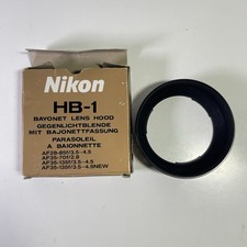 Nikon HB-1 Lens Hood for AF 28-85mm/3.5-4.5 AF 35-70mm/2.8 AF 35-135m In The Box