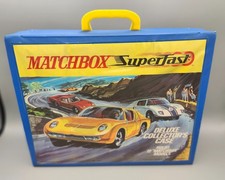 MATCHBOX SUPERFAST 1970 72 CAR COLLECTOR'S CARRY CASE EXCELLENT CONDITION