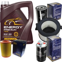 SCT Inspektionspaket 5L Mannol Energy 5W-30 FüR VW Transporter IV Kasten 1.9 TD