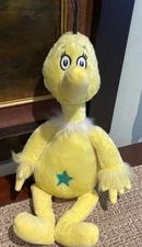 Kohl's Cares Dr Seuss Sneetches Bird Plush 17” 2016 EUC