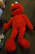 16" 2008 Sesame Street Elmo Plush Stuffed Animal.