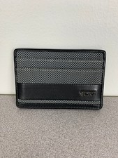 Tumi Card Holder with ID Card Window Card Case