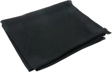 Speaker Grill Cloth Black Mesh Fabric, 67"X19.7" Acoustic Fabric for Speaker Rep
