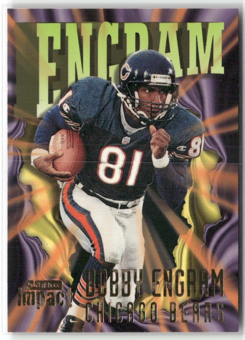 1997 SKYBOX IMPACT BOBBY ENGRAM CHICAGO BEARS #168