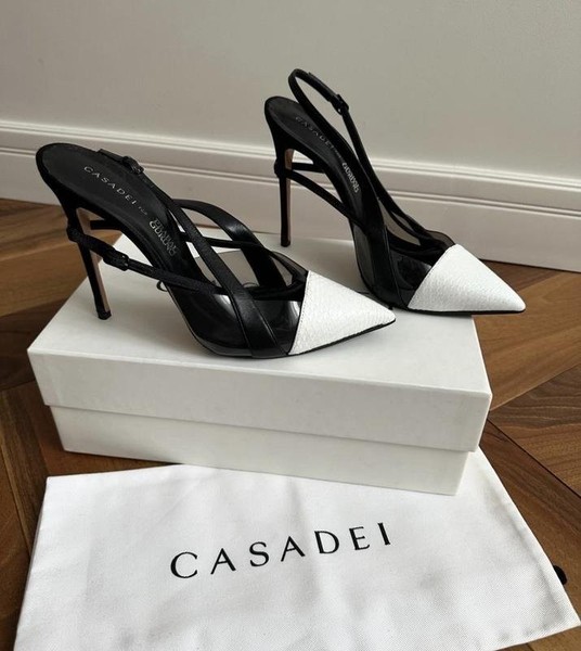 Women Casadei Heels Black 37.5