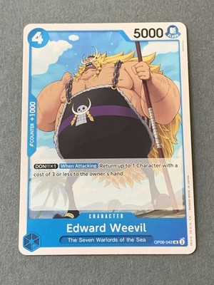One Piece TCG | Edward Weevil | Uncommon | OP08 | Englisch | NM
