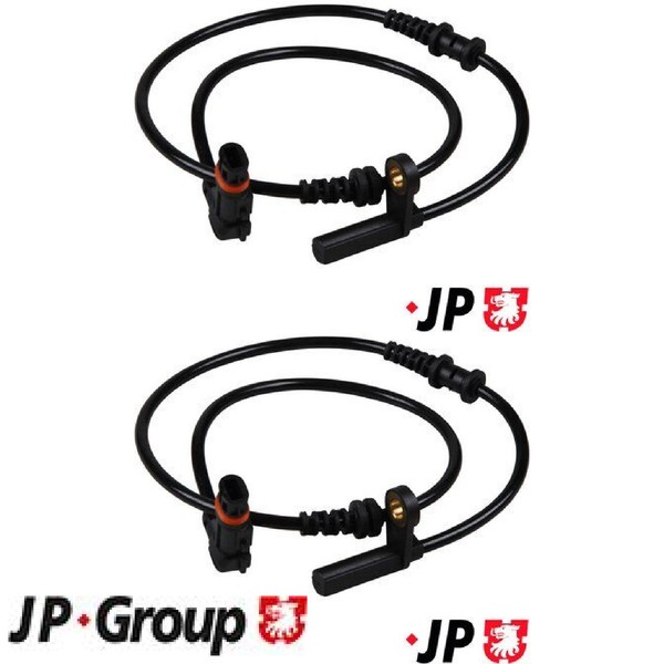 2X Sensor FüR Raddrehzahl JP Group 1397101200 2 Sensor Raddrehzahl-image