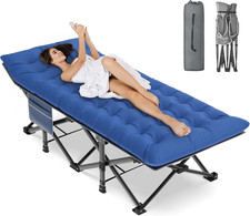 Camping Cots Heavy Duty Foldable Portable Outdoor Bed Choose Your Color Size