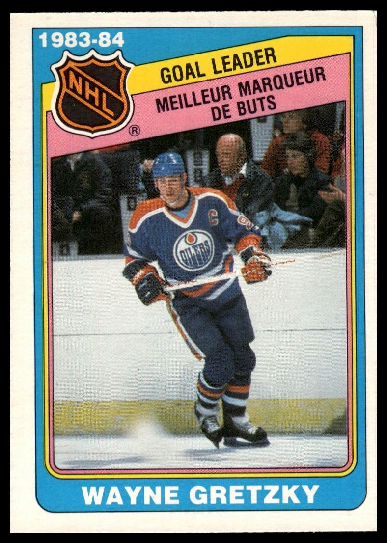 1984-85 O-Pee-Chee #381 Wayne Gretzky HOF