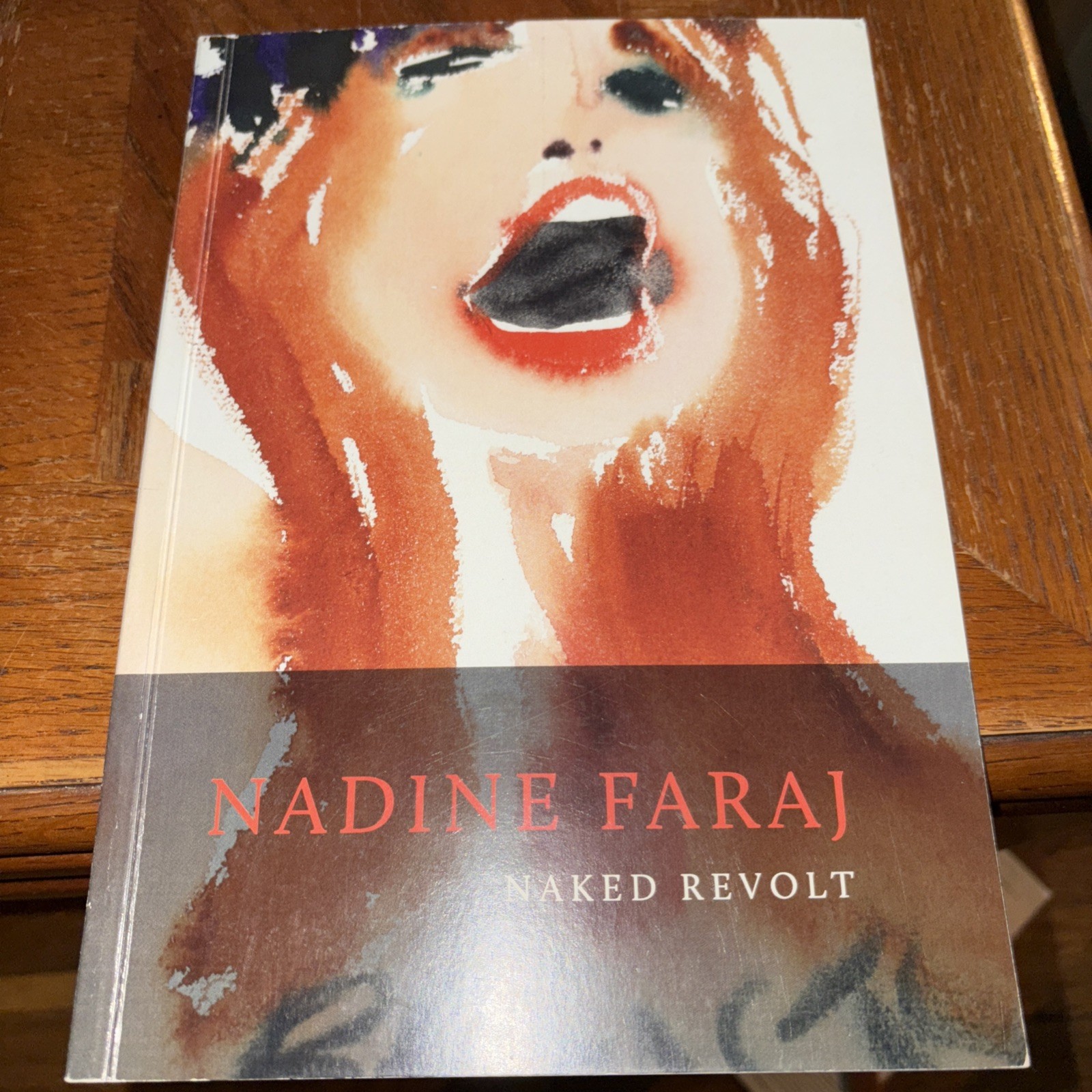 Signed! Nadine Faraj Naked Revolt - Feminist Progressive Art Catalog