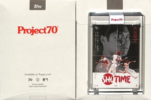 2021 TOPPS PROJECT 70 #454 1986 SHOHEI OHTANI - LOS ANGELES ANGELS - BEN BALLER