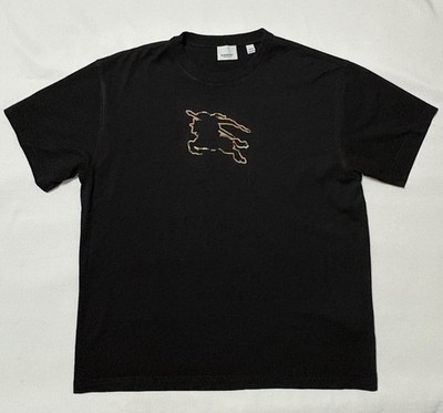 BURBERRY Tshirt Small Black S | eBay