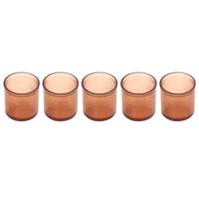 500Pcs Plastic Brown Beekeeping Queen Rearing Cell Cups Beekeeping Bee Keeper