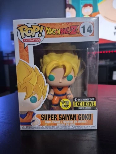 Funko Pop! Vinyl: Dragon Ball - Goku (Super Saiyan) (Glow) - Entertainment Earth
