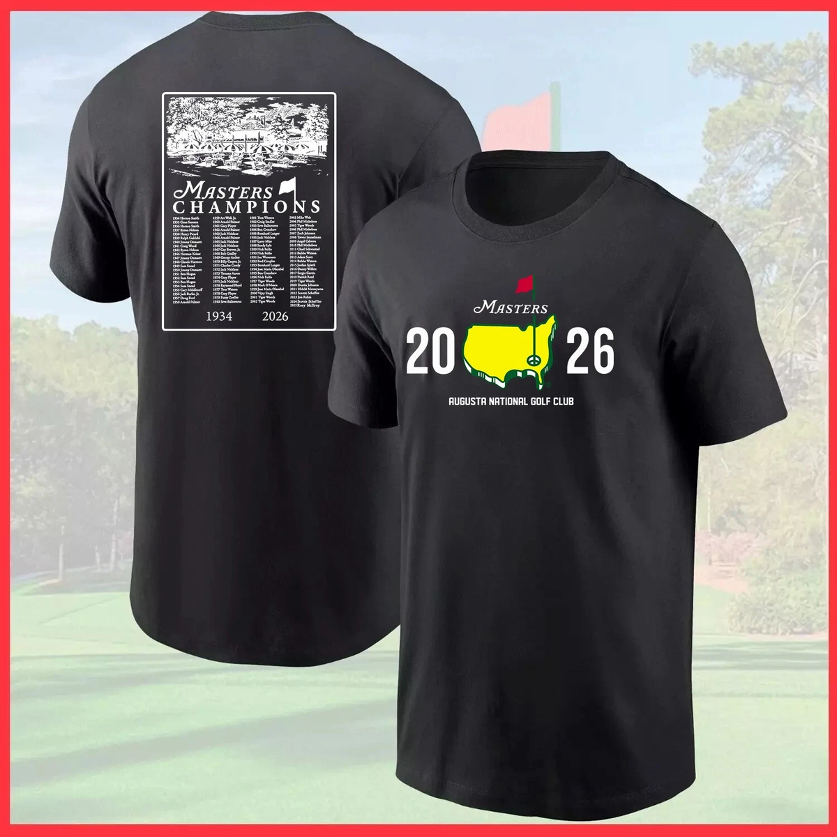 Augusta National Golf Club Tee 2026 Masters Tournament Shirt | eBay