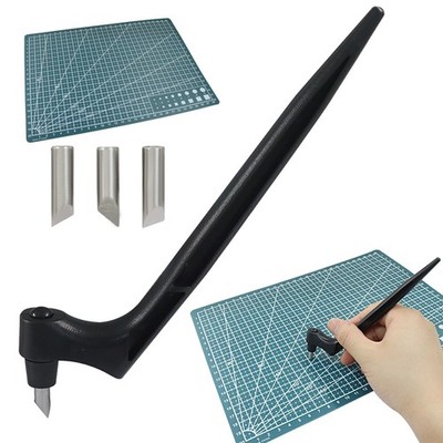 Craft Cutting Tools, Craft Cutting Knives with 3 different 360 Degree Rotatin...