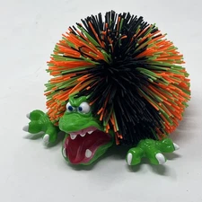 1996 Koosh Ball Green Monster Belch Collectible Character Toy Oddzon GITD