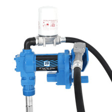 20GPM Fuel Transfer Pump with Nozzle Kit w/ Particulate Filter 12V DC