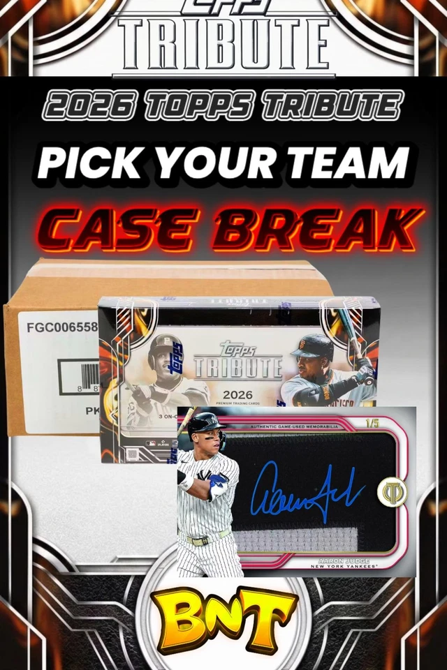 Topps Tribute Case Break