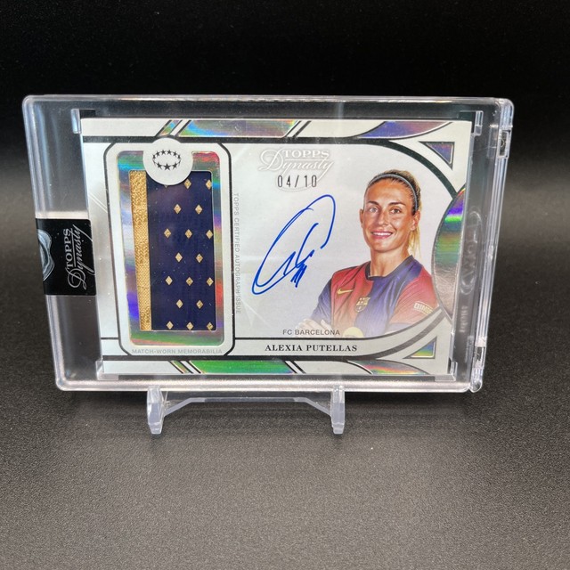 2024-25 Topps Dynasty UEFA Alexia Putellas Patch Autograph FC Barcelone