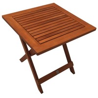 Beistelltisch Klappbar Holz Akazie Gartentisch Balkontisch Klapptisch Balkon