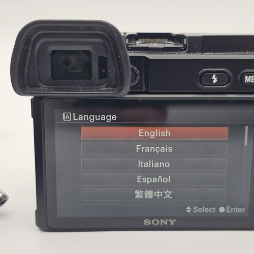 Sony Alpha a6100 24.2MP Mirrorless Camera - (with 16-50mm Lens Kit) w/ Dummy Bat - Picture 6 of 14