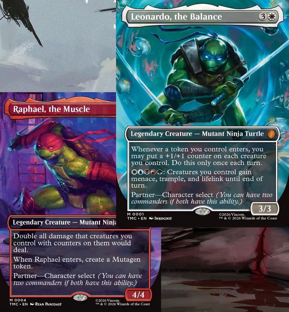 mtg commander deck balance Raphael, the Muscle & Leonardo, the Balance Commander Deck Magic  Ready-to-Play