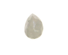 1.42Cts Natural Real Pear Shape Gray Color Rose Cut Diamond 8.27x6.11x3.52 MM