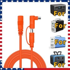 20FT 8mm Extension Cable 14AWG For BLUETTI EB55/EB150/EB240/AC50S Power Station
