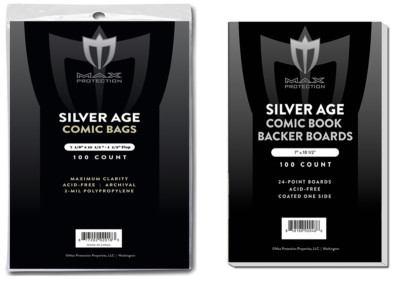 700 Silver Age Comic Bags & Backing Boards - Max Pro - Industry Standard