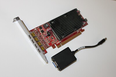 ATI FirePro 2460 512MB PCIe x16 4x Mini DP Full Height Video Card 102C0700111