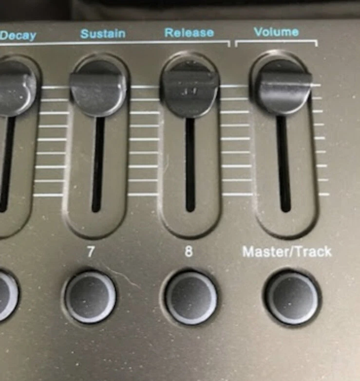 2x Nektar Impact LX 88+ Electronic Keyboard Replacement Slider Equalizer Knob Fi