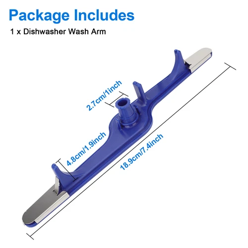 Piezas de brazo pulverizador de lavado inferior inferior inferior para lavavajillas para Frigidaire 5304517203 154568001 - Imagen 8 de 8