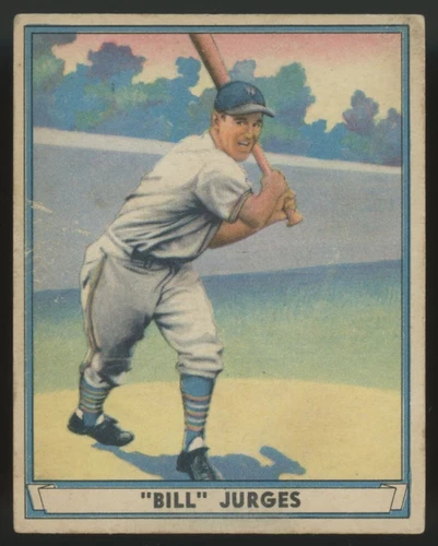 1941 Play Ball Bill Jurges #59 VG