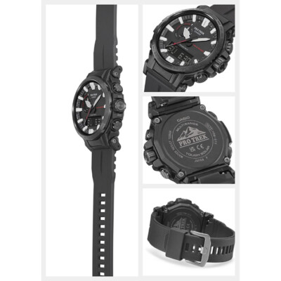 CASIO PRO TREK ブラック腕時計 カシオ 腕時計 CASIO 時計 プロトレック PRW-6900シリーズ PRO